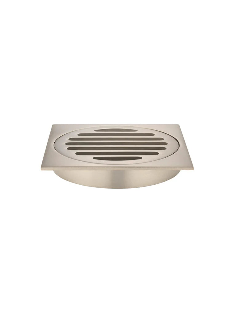 Meir Square Floor Grate Shower Drain 100mm outlet