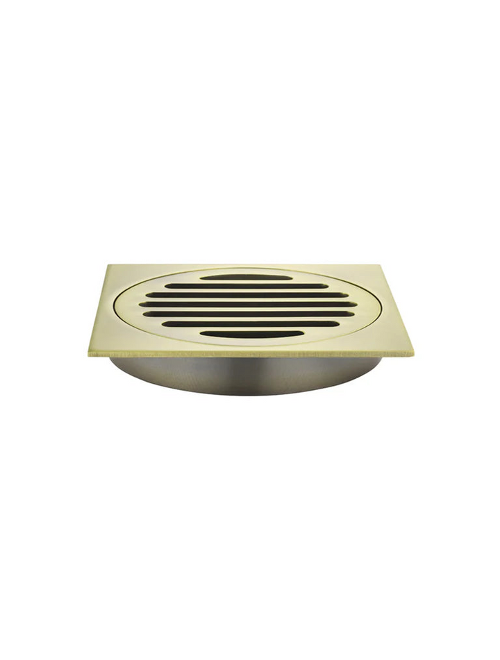 Meir Square Floor Grate Shower Drain 100mm outlet