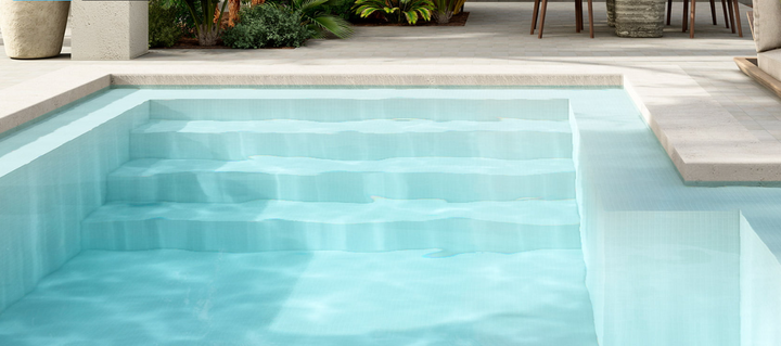 Alttoglass Glass Pool Mosaic Fog Blanco 3000 316x396mm