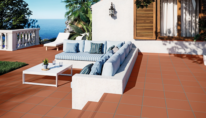 Leuca Spanish Terracotta Tile & Bullnose