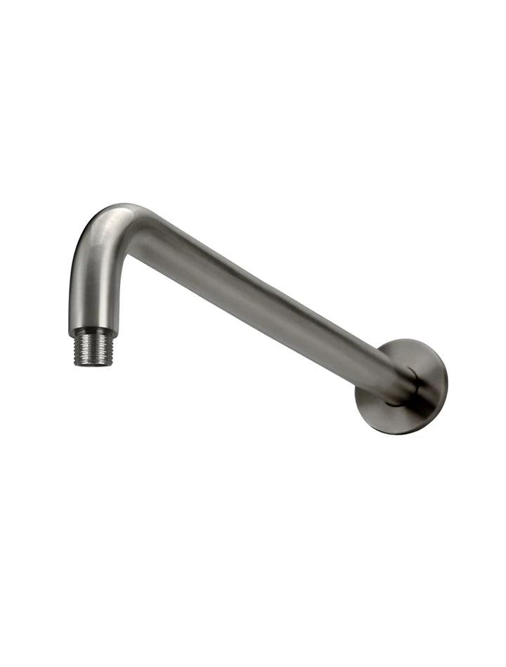 Meir Round Wall Shower Curved Arm 400mm