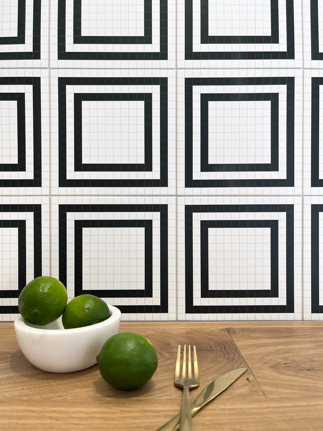 Dune Metro Collection Patterned Matt Tiles 200x200mm