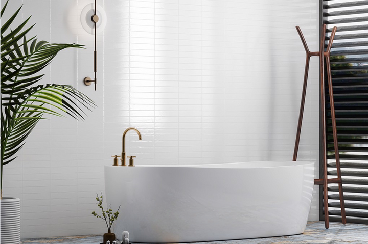 Mido Spanish Ceramic Subway Tile 50x250mm