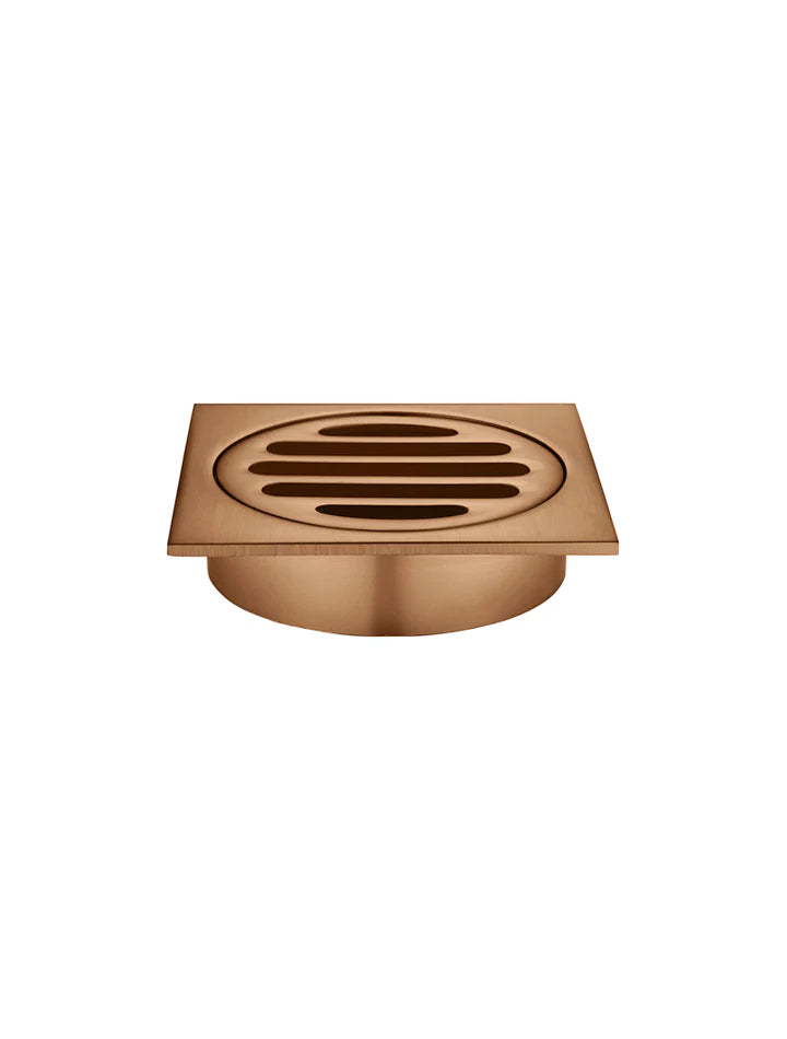 Meir Square Floor Grate Shower Drain 80mm Outlet