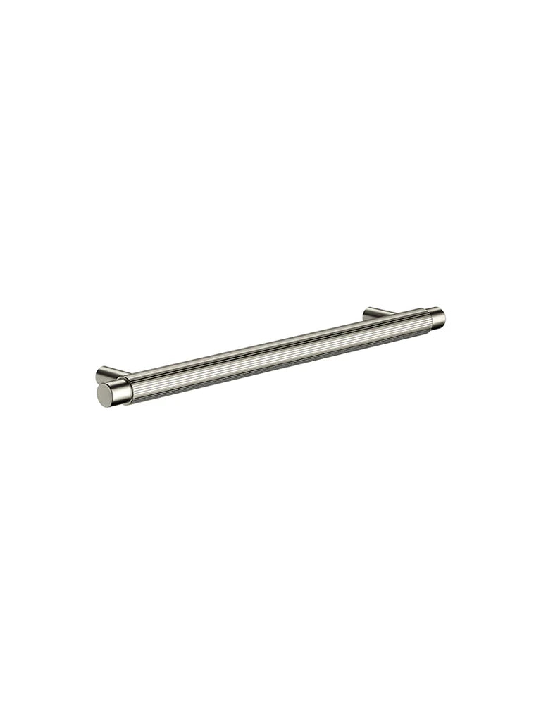 Meir Öppen Round Pull 200mm Cabinet Handle (Linear Knurled)