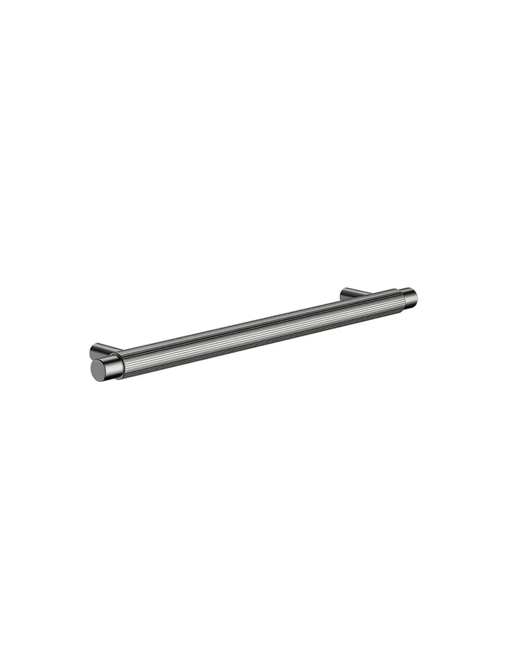 Meir Öppen Round Pull 200mm Cabinet Handle (Linear Knurled)