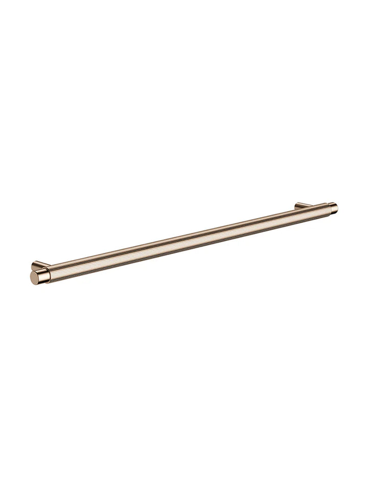 Meir Öppen Round Pull 328mm Cabinet Handle (Linear Knurled)