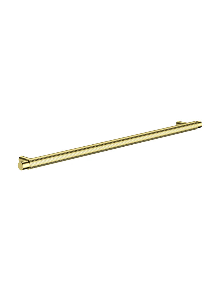 Meir Öppen Round Pull 328mm Cabinet Handle (Linear Knurled)