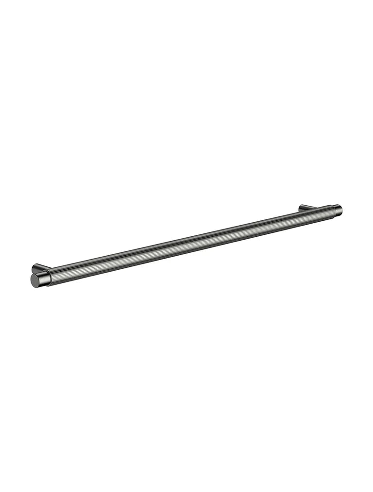 Meir Öppen Round Pull 328mm Cabinet Handle (Linear Knurled)