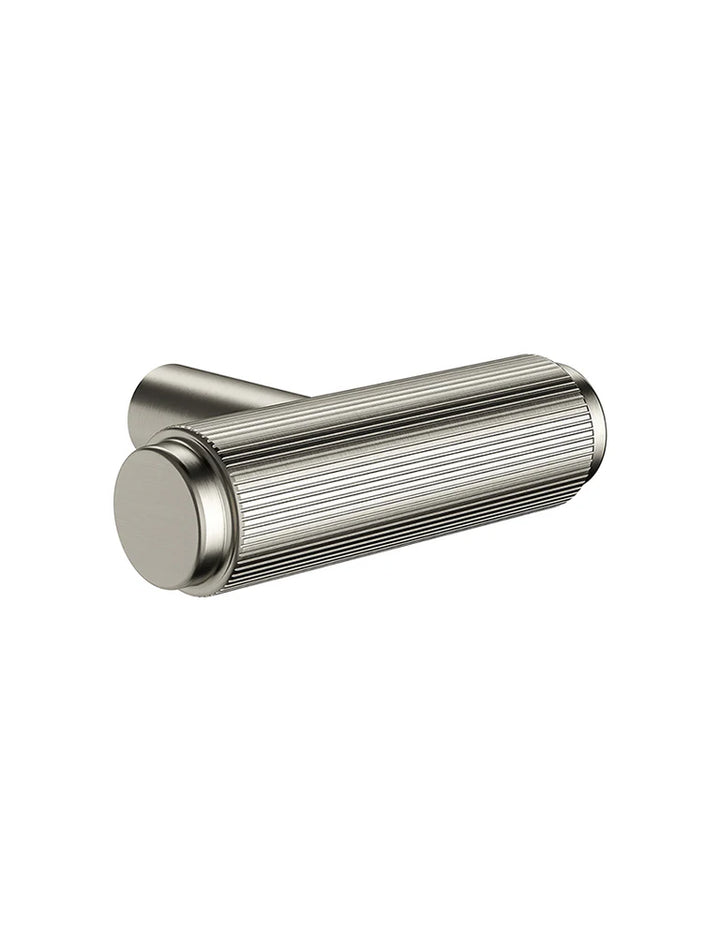 Meir Öppen T-Pull Cabinet Handle (Linear Knurled)