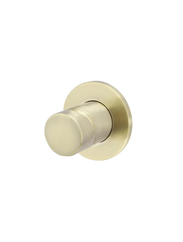 Meir Round Wall Pinless Handle Wall Mixer Trim Kit