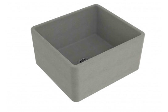 Turner Hastings Novi Fine Fireclay Concrete Look Farmhouse Butler Sink