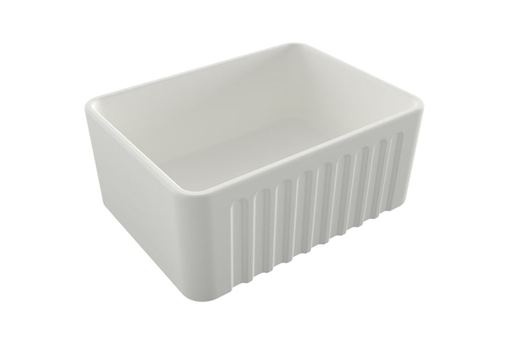 Turner Hastings Novi Fine Fireclay Matte White Farmhouse Butler Sink