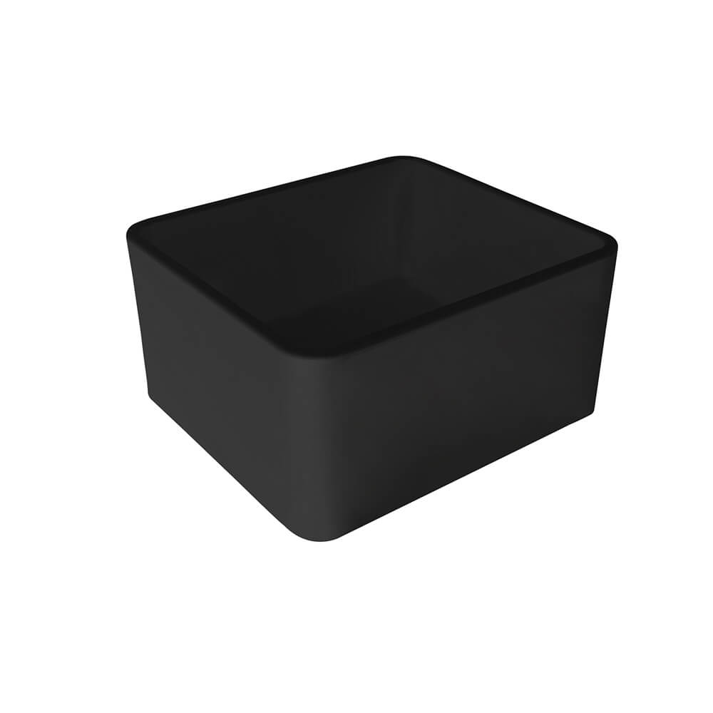 Turner Hastings Novi Fine Fireclay Matte Black Farmhouse Butler Sink