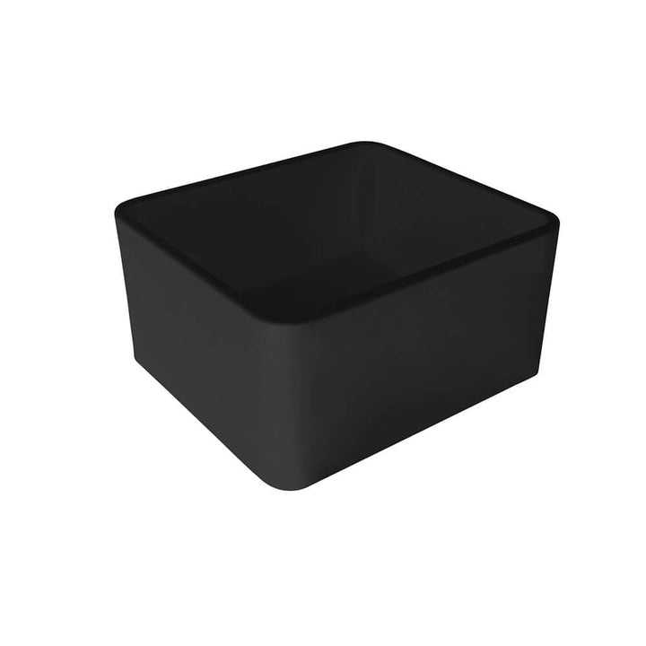 Turner Hastings Novi Fine Fireclay Matte Black Farmhouse Butler Sink