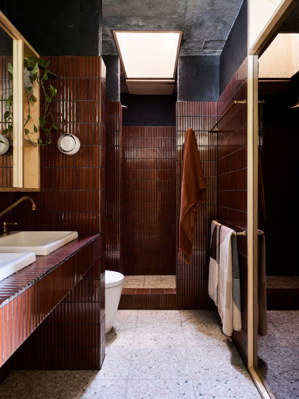 Raku Gloss/Matte Finger Mosaics