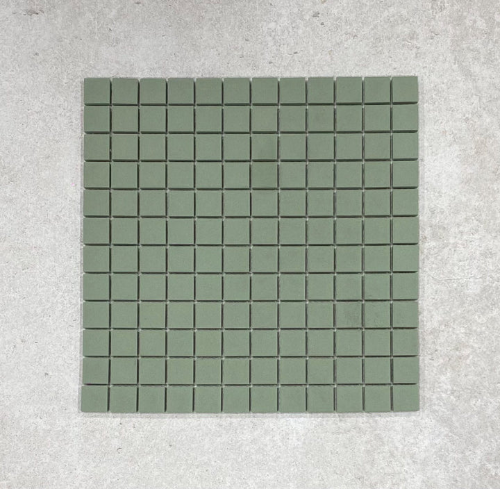 The Raku Square Unglazed Mosaic Collection