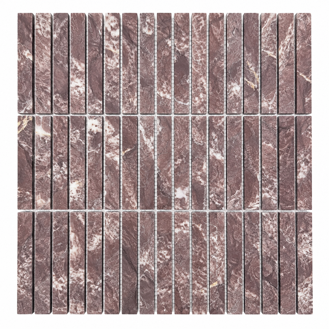 Stack Regal Purple Marble Mosaic 305×298mm