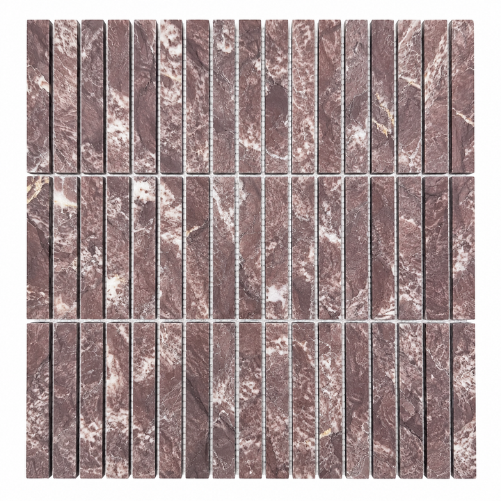 Stack Regal Purple Marble Mosaic 305×298mm