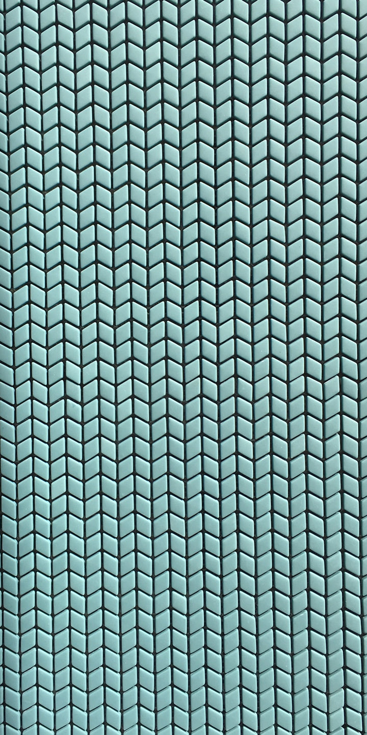 The Micro Glass Chevron Mosaic Collection