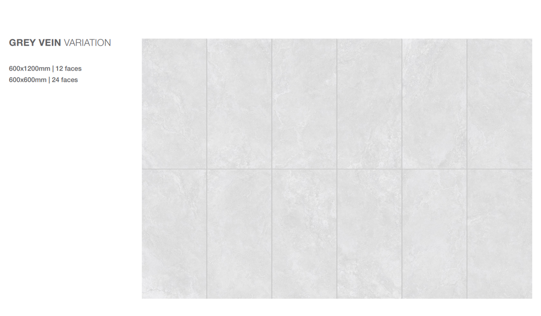 TUFA XCUT Series Grey Glazed Porcelain