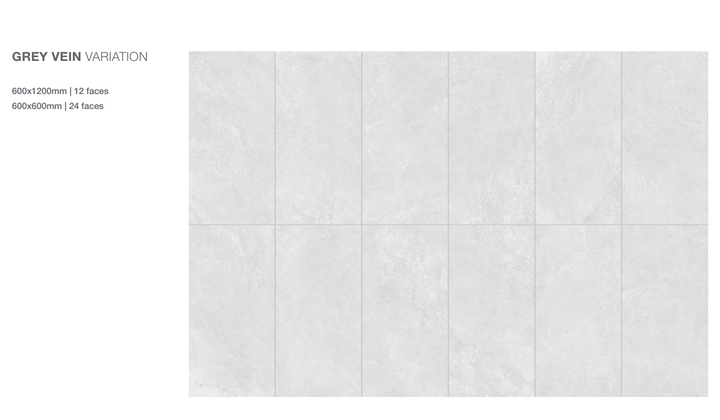 TUFA XCUT Series Grey Glazed Porcelain