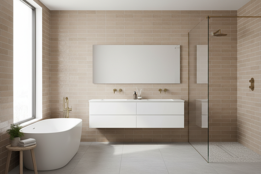 Use Solo Collection Cley 76X306 in a bathroom