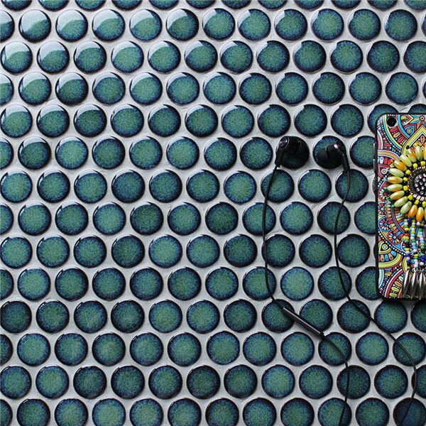 The Vintage Penny Round Mosaic Tile Collection