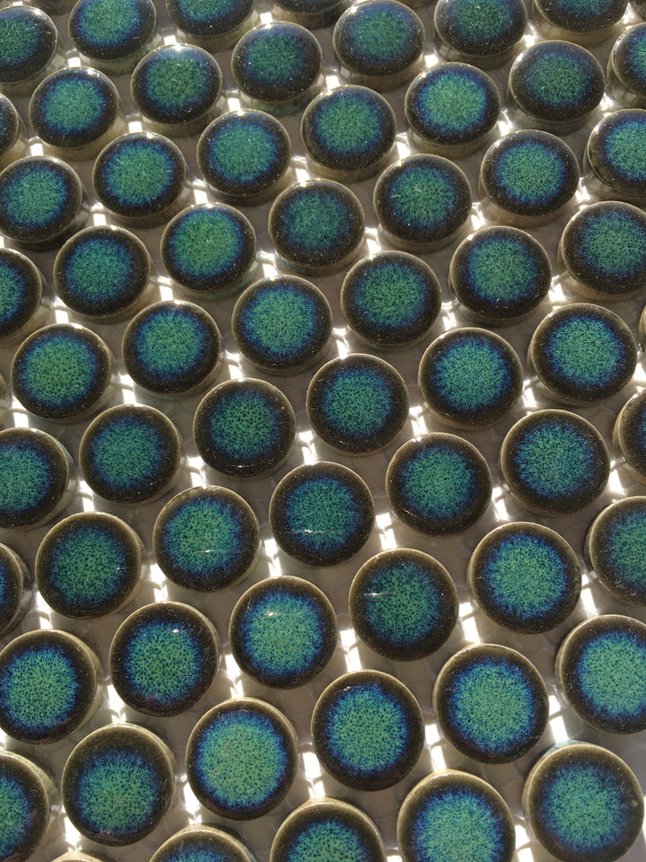 The Vintage Penny Round Mosaic Tile Collection